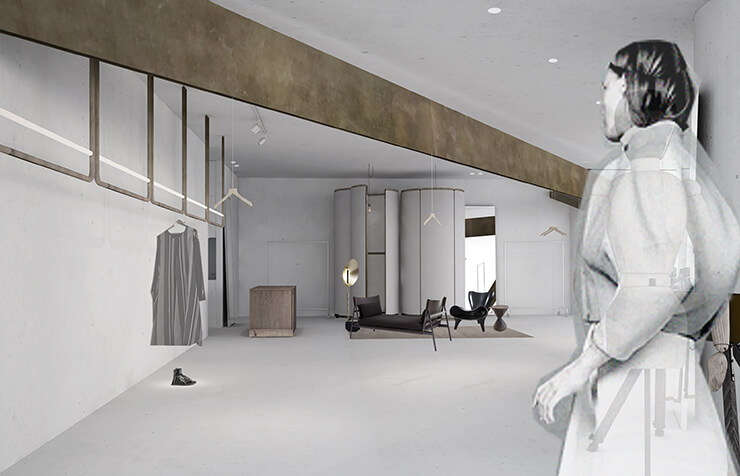 EIN 品牌形象店 / 商业空间 / 设计阶段